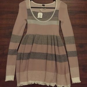 Free People We The Free Babydoll Thermal NWT ❤️❤️