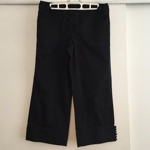 Black LOFT capris