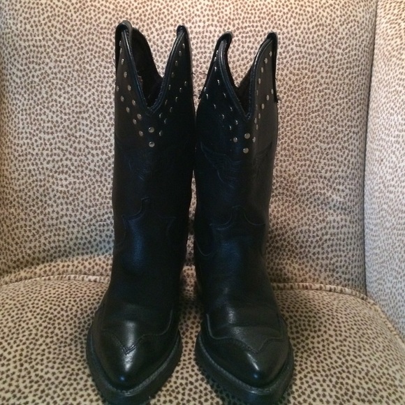 Harley Davidson leather boots. Size 7