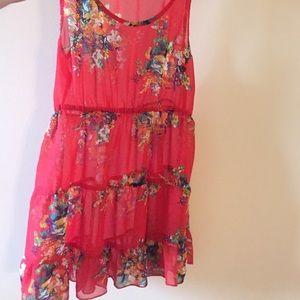 Sheer baby doll dress/top.Great for layering!