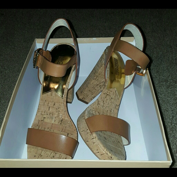 Michael Kors leather Heels