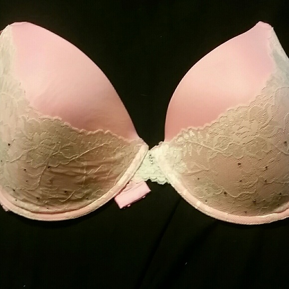Pink bra