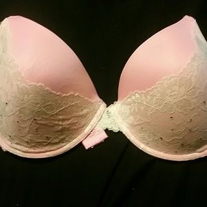 Pink bra