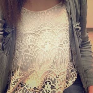 Charlotte Russe crop top