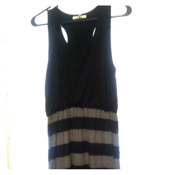 Grey and black maxi dress - Picture 1 of 2