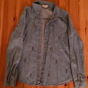 Loft denim shirt