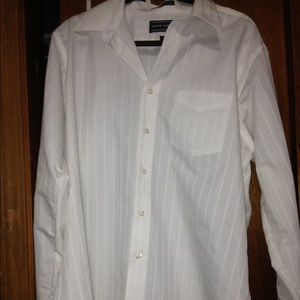 Men's dress shirt white