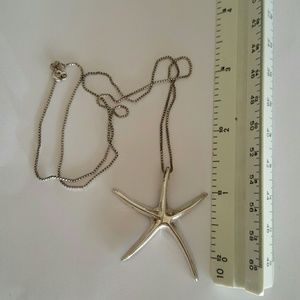 925/Sterling silver  Starfish Necklace