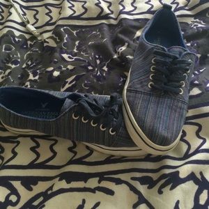 Canvas print sneakers