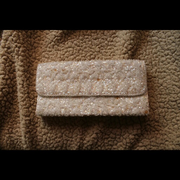 Vintage Beaded Clutch
