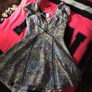 Colorful Bebe dress