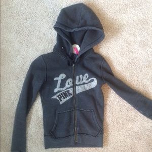 VS PINK zip up hoodie