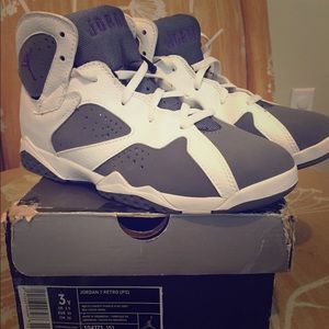 $130 on MER !!!! Air Jordan 7 retro size 3