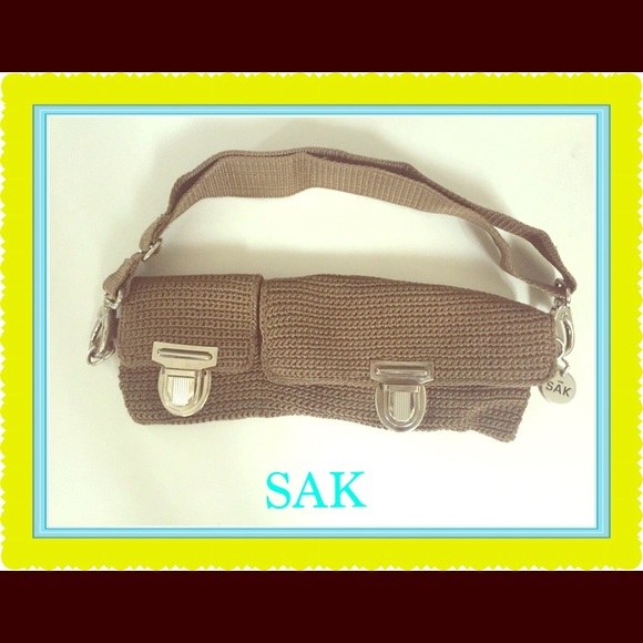 SAK fanny pak purse light brown
