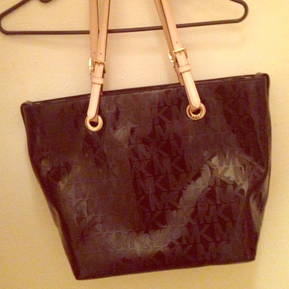 Black MK tote bag