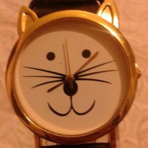 Designer cat watch