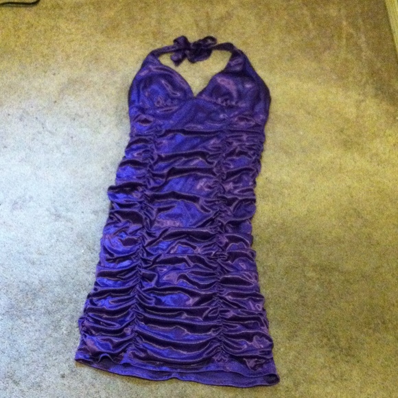 Purple dress