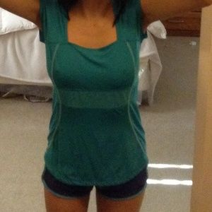 Lululemon Blue Sports Shirt