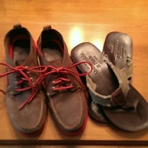 shoe bundle  Sperry and abercrombie:back to school