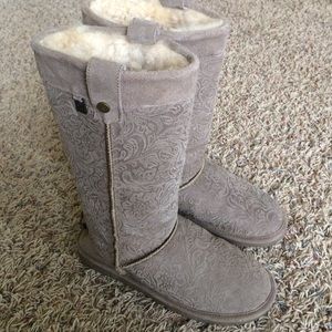 Bear paw boots!