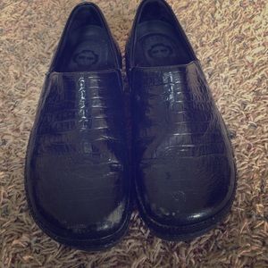 Timberland nursing clogs!