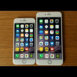 A Phone 6 And A IPhone 6+