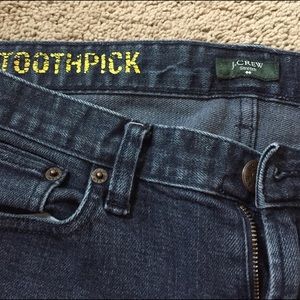 JCrew toothpick jeans