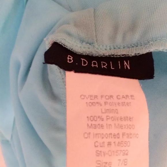 B.Darlin formal dress. Size 7/8. Juniors - Picture 4 of 4