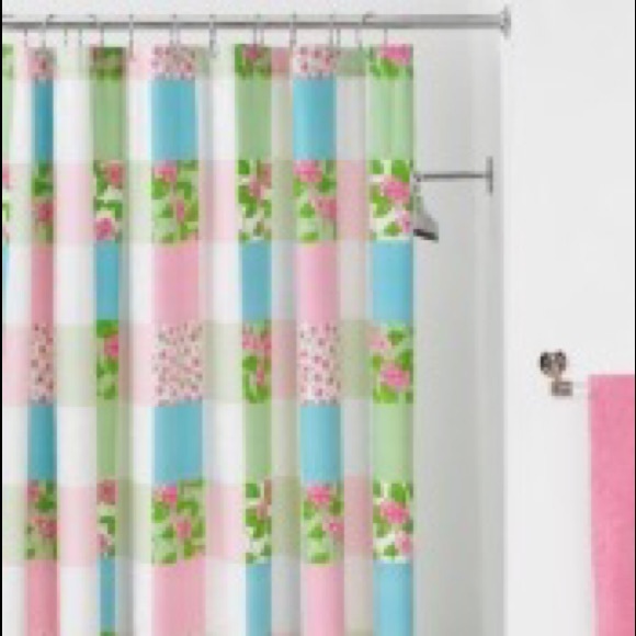 Lilly Pulitzer Perfectly Patched Shower Curtain