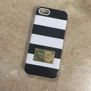 Black and white Michael Kors iPhone 5/ 5s case