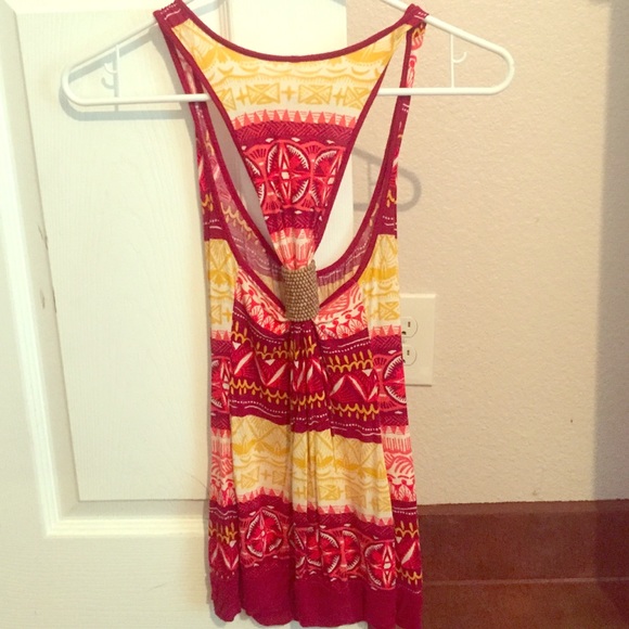 Aztec print Tank top
