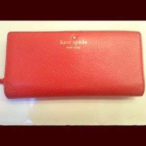 KATE SPADE cedar street leather wallet