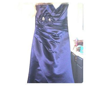 **bridesmaid dress Navy***