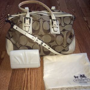 Authentic Coach Purse & Wallet