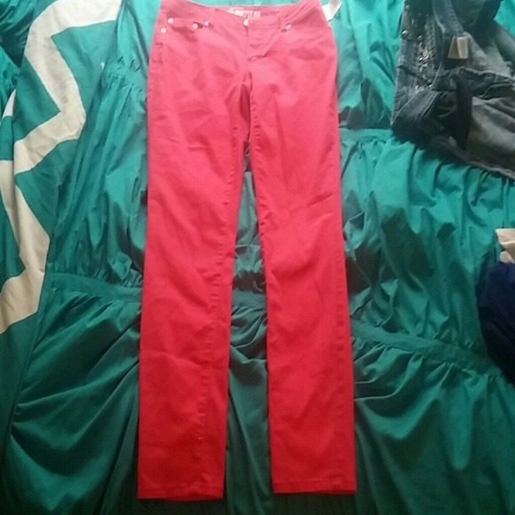 Pink mossimo supply co denim. Size 9/10