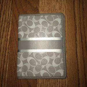 Authentic Coach Passport Holder