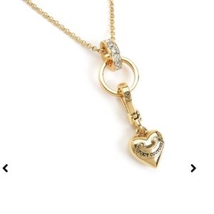 Juicy Couture Heart Charm Necklace