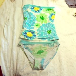 Lilly Pulitzer tankini bathing suit