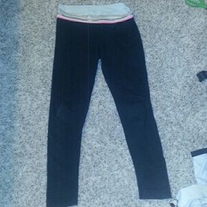 Aerie Skinny Fusele Leggings (black)