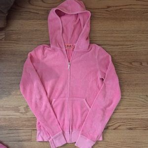 Authentic Juicy Couture Terry jog set in pink!