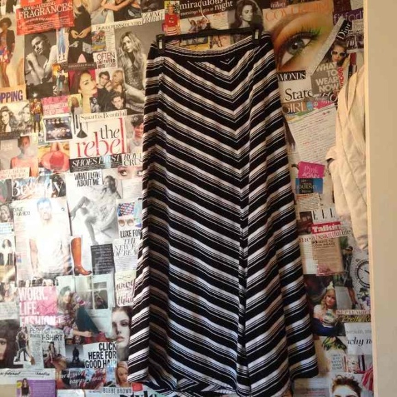 Striped Maxi