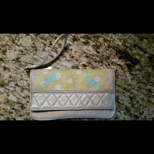 Vera Bradley special edition bird clutch/wristlet