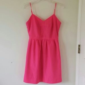 J.crew pink cami dress size 2