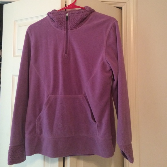 Purple half zip fleece from aspire