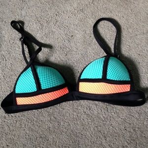 Triangle bikini spoof