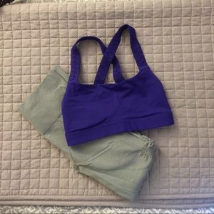 Inner heart sports bra