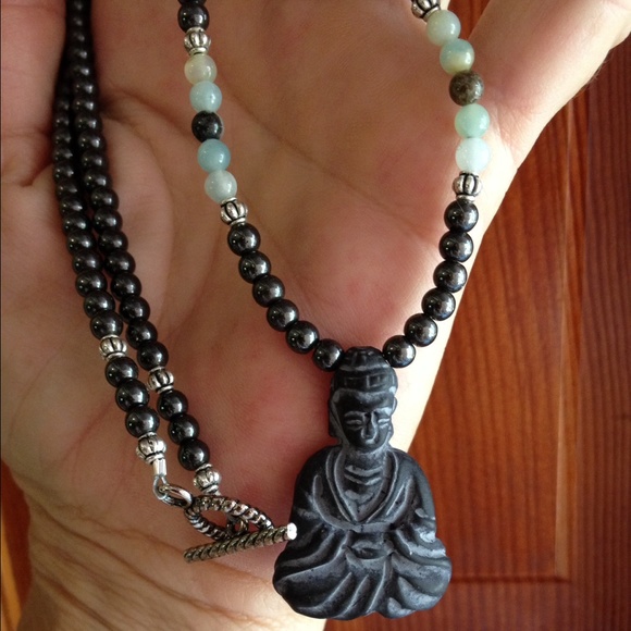 Jewelry - Gemstone Buddha Necklace