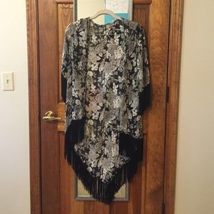 Black & White Kimono