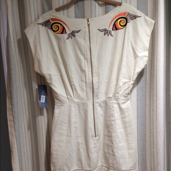 ❌SOLD❌: French Connection Embroidered Mini Dress - Picture 3 of 4