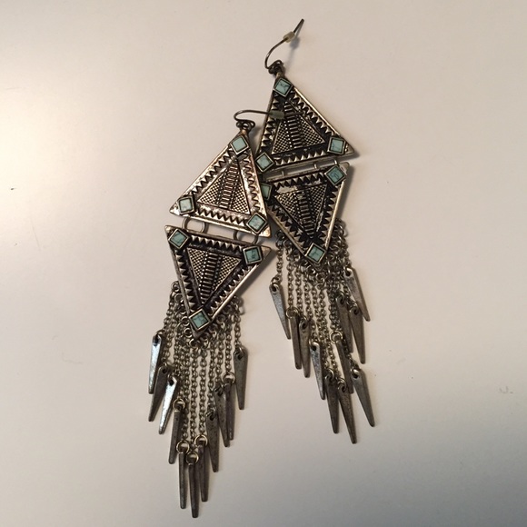 Aztec inspired earrings